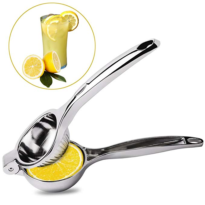 Squeezer, lemon squeezer, Lime Juicer, Citrus Press, Stainless Squeezer Silicone, Top Rated Premium Quality Squeezer, Fresh Force Citrus Juicer Lemon Orange Lime Squeezer Citrus Press