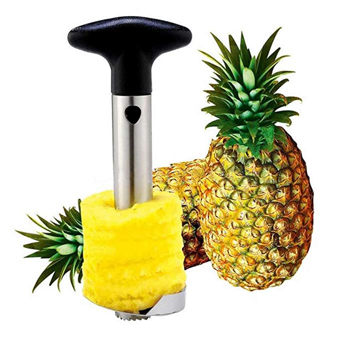 Smarki Stainless Steel Pineapple Decore Slicer Peeler Kitchen Tool Corer