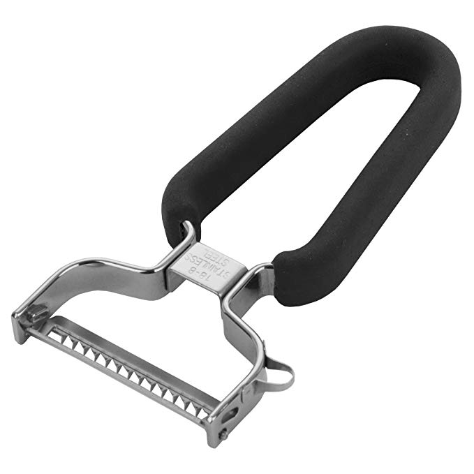 MIU France Stainless Steel Swiss Peeler, Julienne Blade (90131)