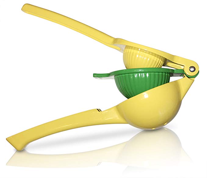 Artz Kitchen Premium Quality Metal Citrus Squeeze Juicer - Manual Lemon and Lime Press