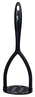 Lurch Germany Black Tool Silicone Potato Masher