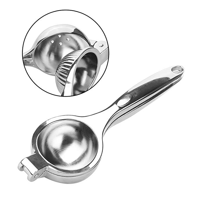 Lemon Juicer Stainless Steel Perfect for Kitchen Bar Press Citrus Squeezer