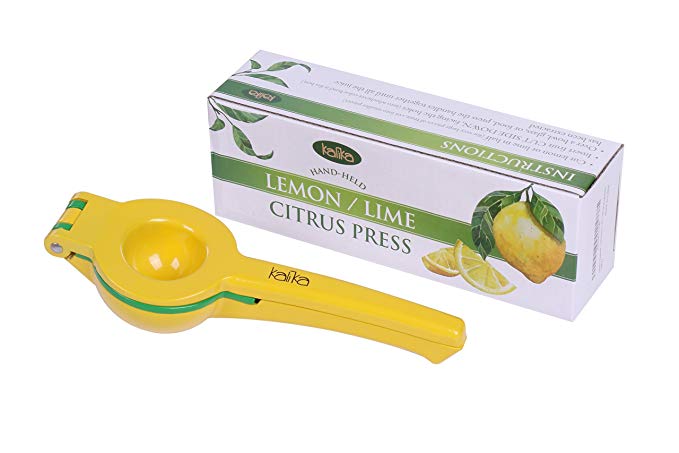 Lemon Squeezer - Lime Juicer - Manual Citrus Juicer - Metal Lemon Lime Squeezer - Kitchen Gadgets - Great Wedding Gift - Cool Gadgets for Professional Bartender Kit - Bar Set Accessories