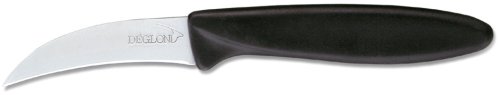 Deglon Curved Paring Knives with Molded Handle, 3-Inch, Set of 2