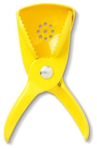 Heavy Duty Spring Loaded Sissor Style Enamel Lemon/Lime Squeezer