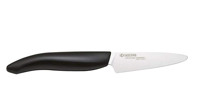 Kyocera Revolution Series 3-1/7-Inch Paring Knife, White Blade