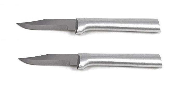 Rada Cutlery Peeling Paring Knife with Aluminum Handle Pack of 2