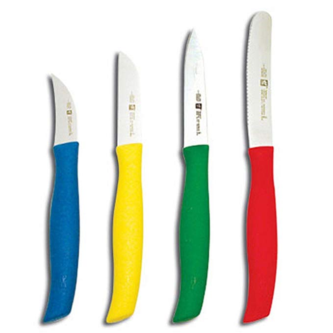 Zwilling J.A. Henckels Twin Grip Colored Paring Knives, Set of 4 38194