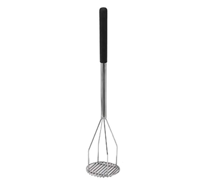 Winco PTMP-24R 5-Inch by 24.5-Inch Round Potato Masher, Poly Propylene Handle