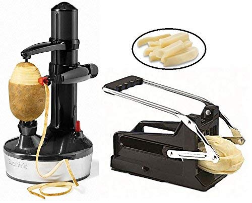 Starfrit Potato Peeling And Fry Cutting Set | Includes (1) Rotato Express 2.0 (1) Fry Cutter