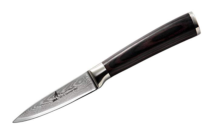 ZHEN Japanese VG-10 67 Layers Damascus Steel Fruit Paring Knife 3.5-inch