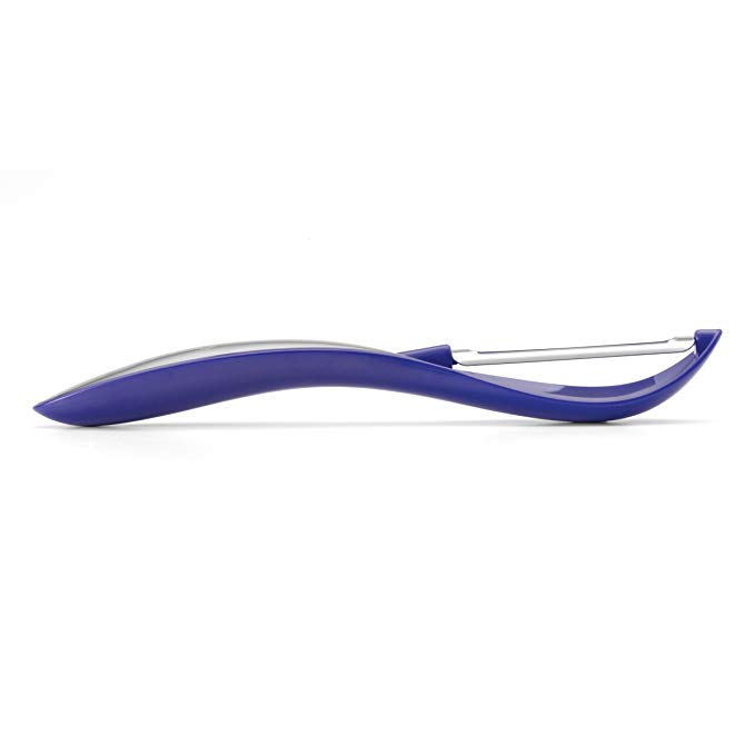 Savora Stainless Steel Peeler, Indigo