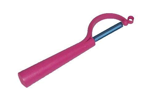 Tupperware Vertical Peeler, Fuchsia Pink