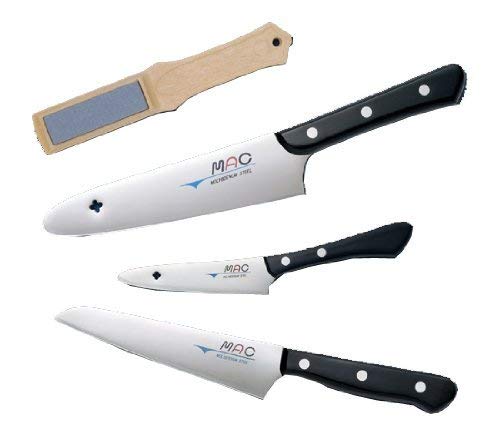 NEW MAC Kitchen Knife Set of 4 (Japan Import)