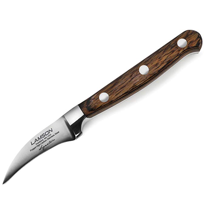 Lamson Signature Forged 2.5-inch Bird's Beak Peeling Knife