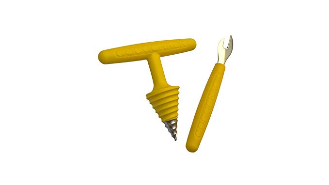 Cococrack Yellow - Coconut Opener and Cutter