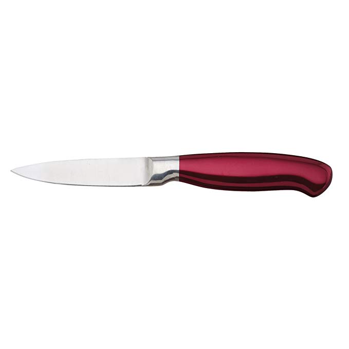 Hampton Forge Essencut Argentum Paring Knife with Clear Blade Guard, 3.5-Inch, HMC01A415PN