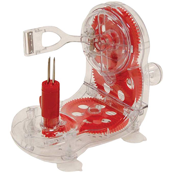 Starfrit 092999-006-RED1 Apple Peeler, Red