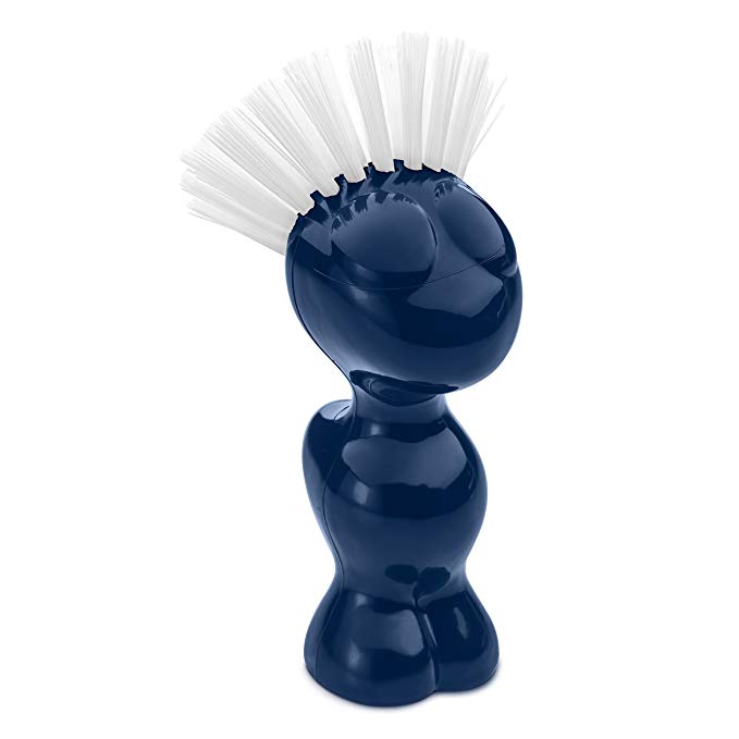 Koziol 5029585 Tweetie Vegetable Brush, One Size, Velvet Blue