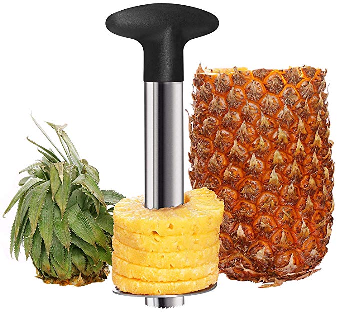 Utopia Kitchen Pineapple Corer - Pineapple Slicer - Pineapple Peeler - Stainless-Steel - 3 in 1 Tool (50-Pack)