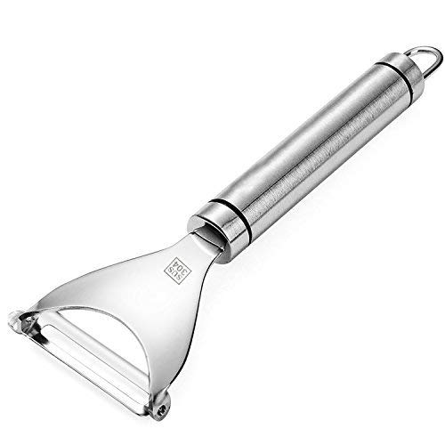 Vegetable Fruit Peeler - GUYUCOM - Ultra Sharp Stainless Steel Pleer With Photo Eye Remover for Potato Apple Carrot and Veggies