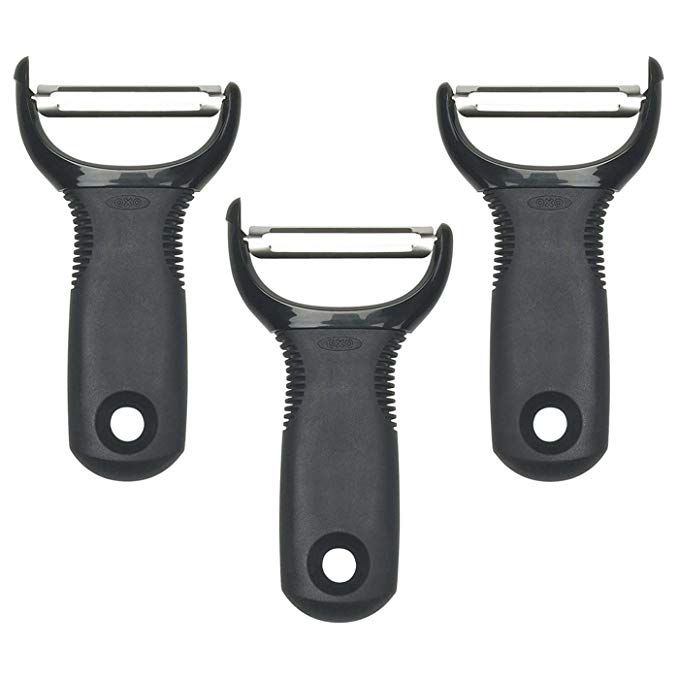 OXO Good Grips Y Peeler,Black,Pack of 3