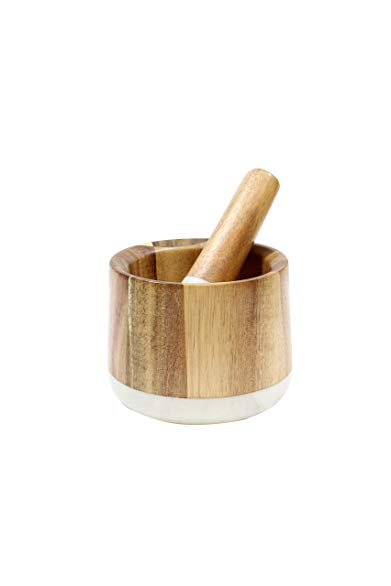 Tablecraft H14012 Elements Collection Mortar & Pestle, 5.75