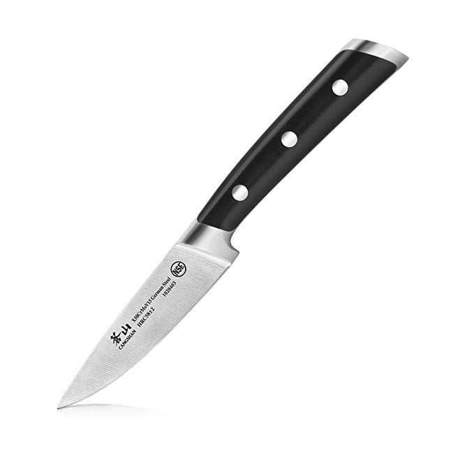 Cangshan S Series 1020403 German Steel Forged Paring Knife, 3.5-Inch Blade