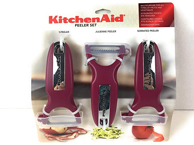 KitchenAid Classic 3-pc Handheld Peeler Set